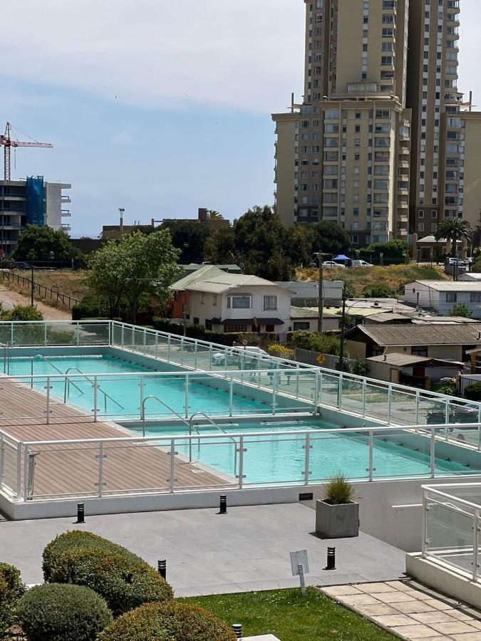 شقة Concon Edificio Mares De Montemar المظهر الخارجي الصورة